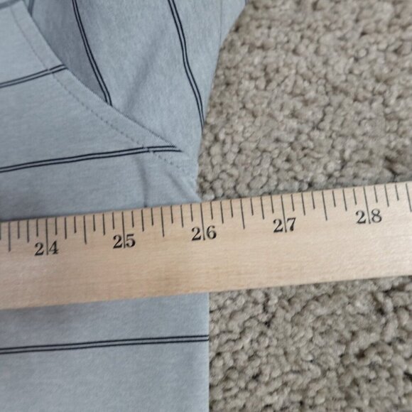 Footjoy Polo Shirt 2XL Gray Tour Collar Embroidered - Picture 8 of 8